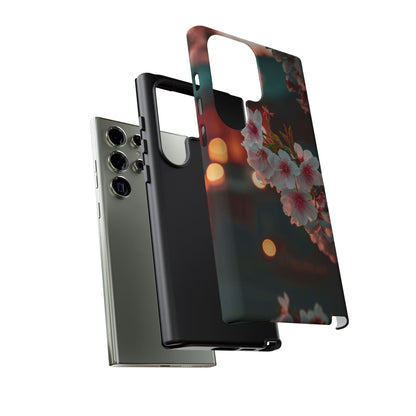 Kyoto Blossom Lanterns Samsung Galaxy Tough Phone Case
