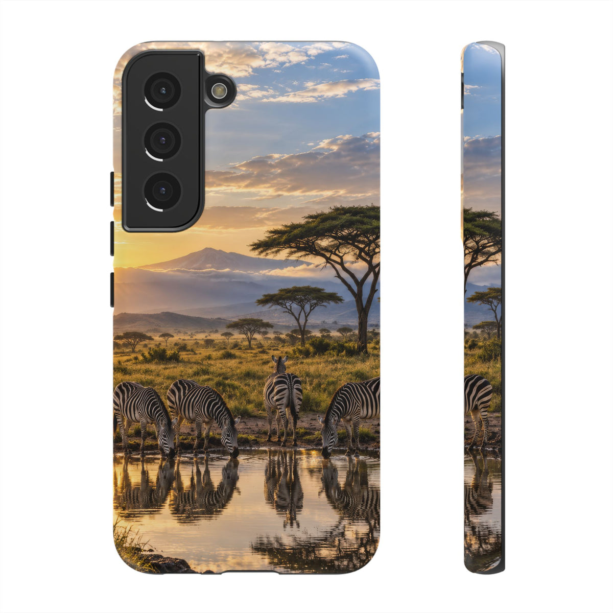 Zebra Water Mirror Samsung Galaxy Tough Case | zebra safari