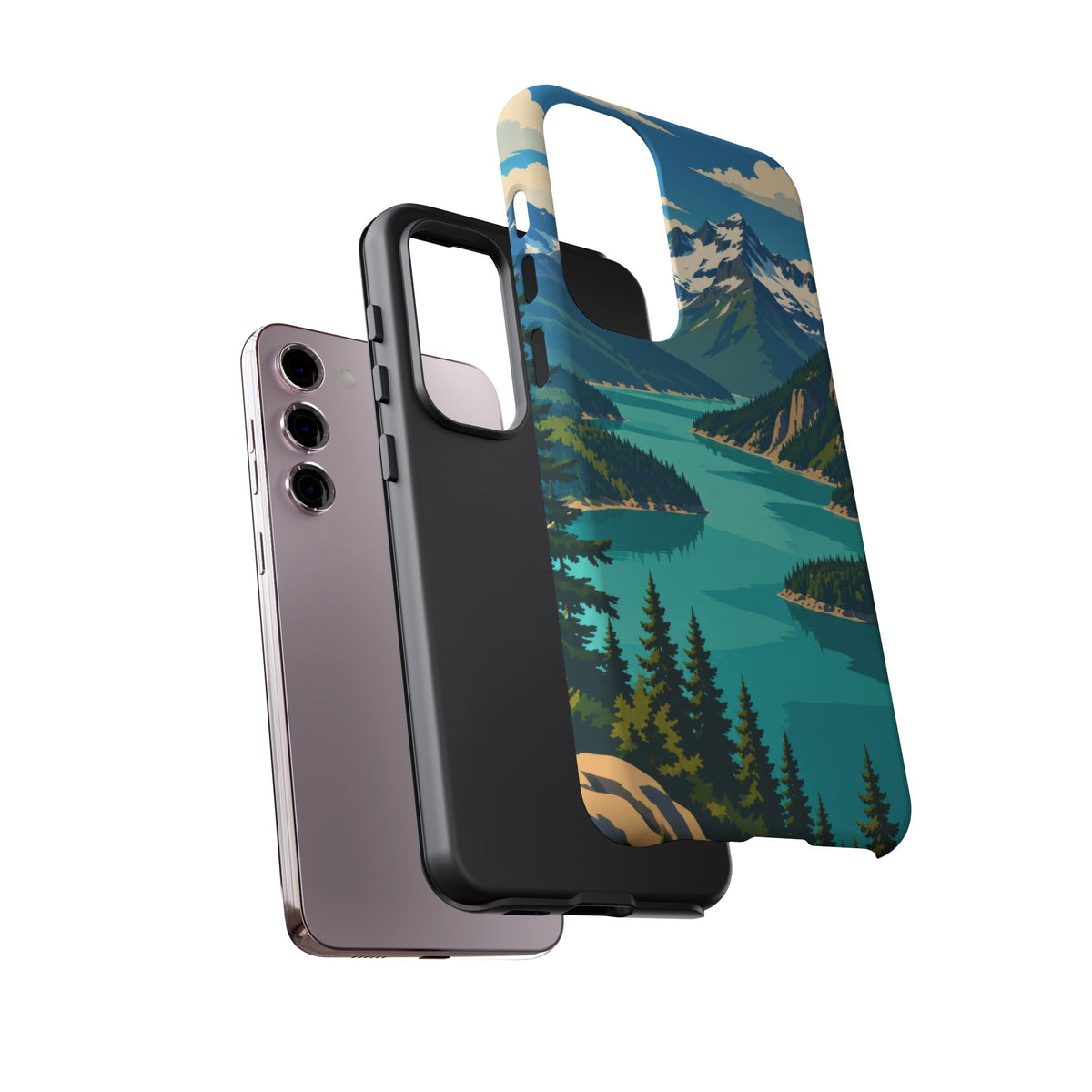 Cascades — Diablo Blue Samsung Galaxy Tough Case