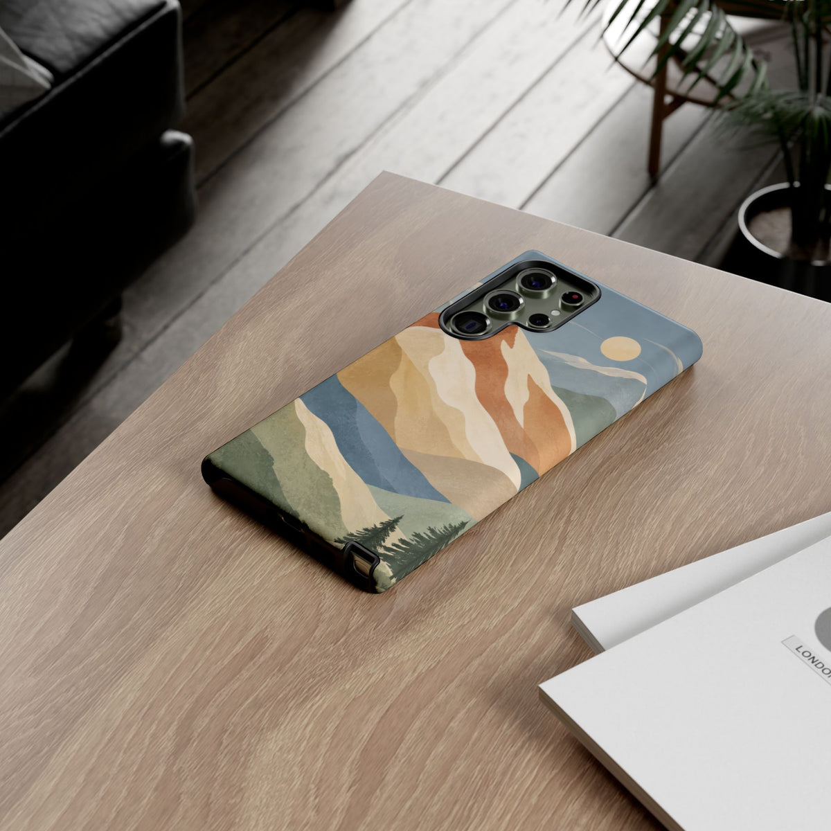 Sandstone Horizon Samsung Galaxy Tough Case | sandstone mountains