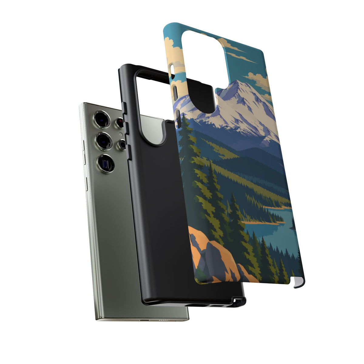 Mount Shasta — Snowlight Samsung Galaxy Tough Case