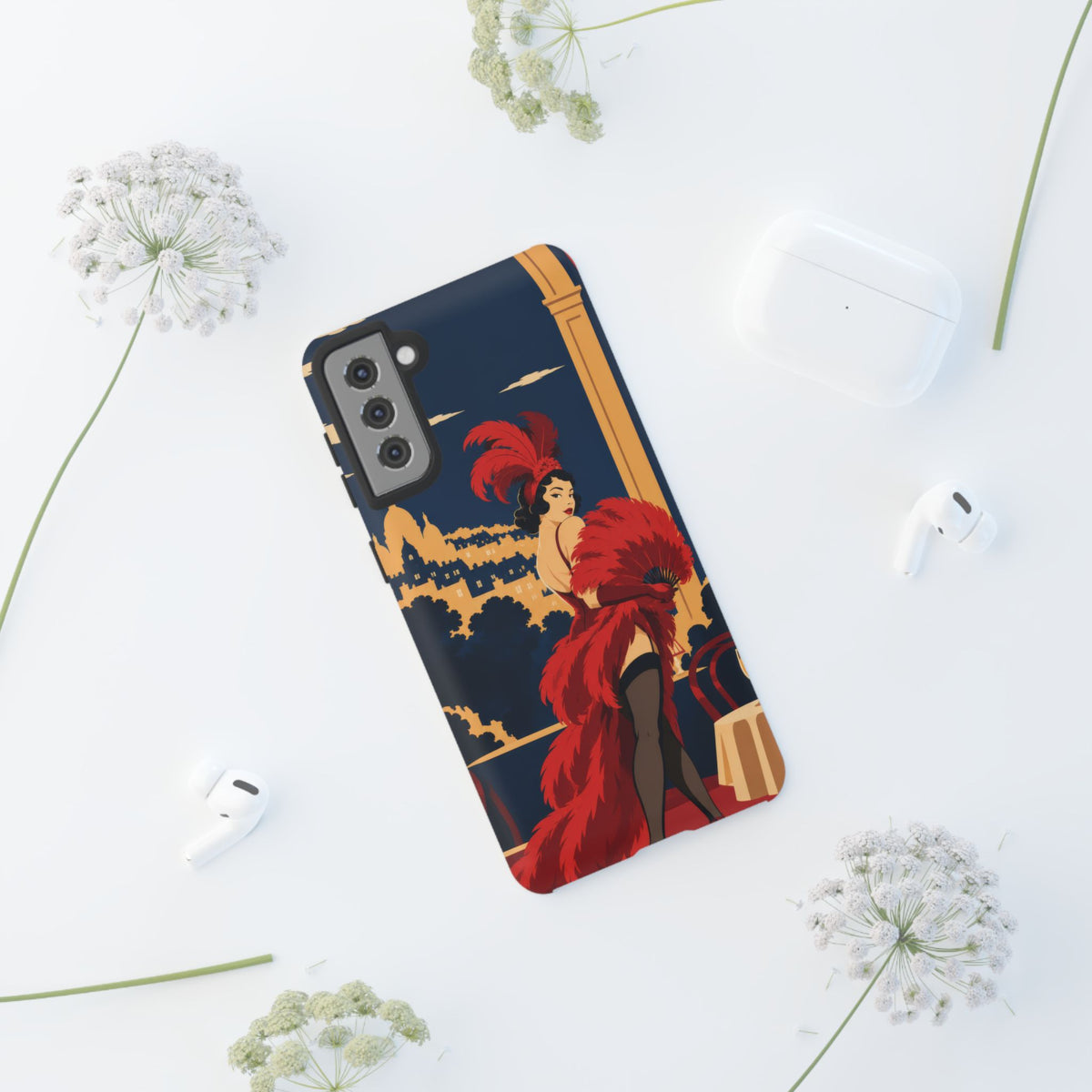 Moulin Rouge Dancer — Velvet Encore Samsung Galaxy Tough Case | cabaret dancer