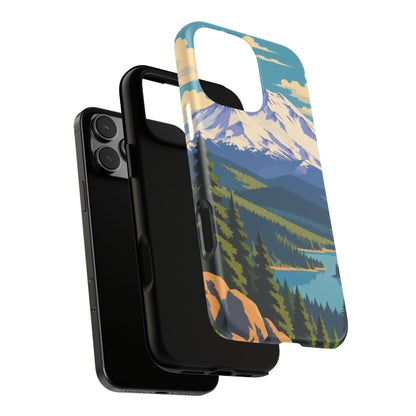 Mount Shasta — Snowlight iPhone Tough Case