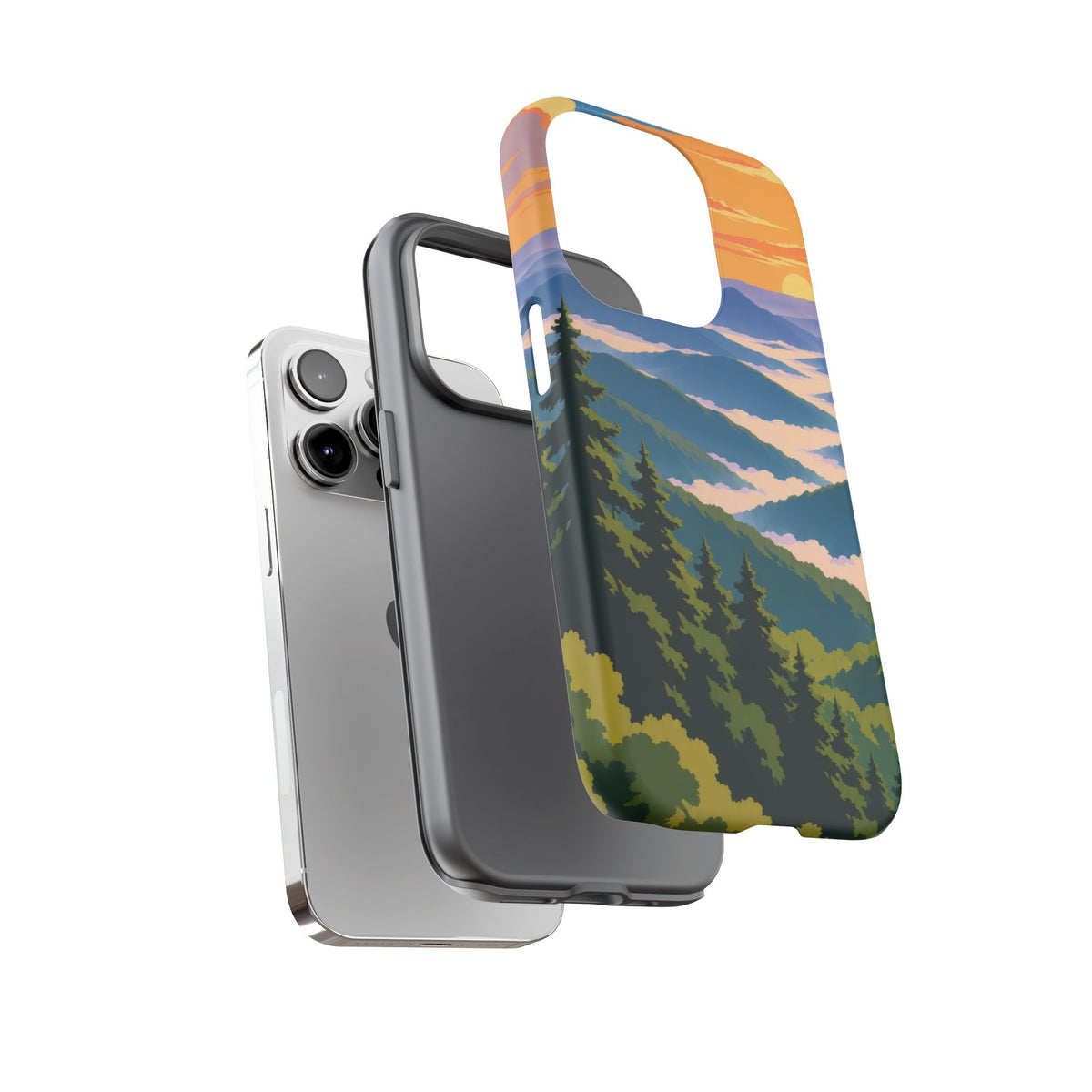 Great Smoky Mountains — Morning Veils iPhone Tough Case