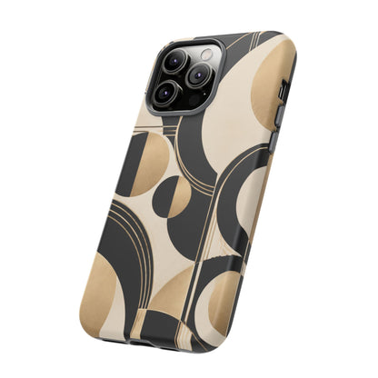 Pearl Orbit iPhone Tough Case | art deco