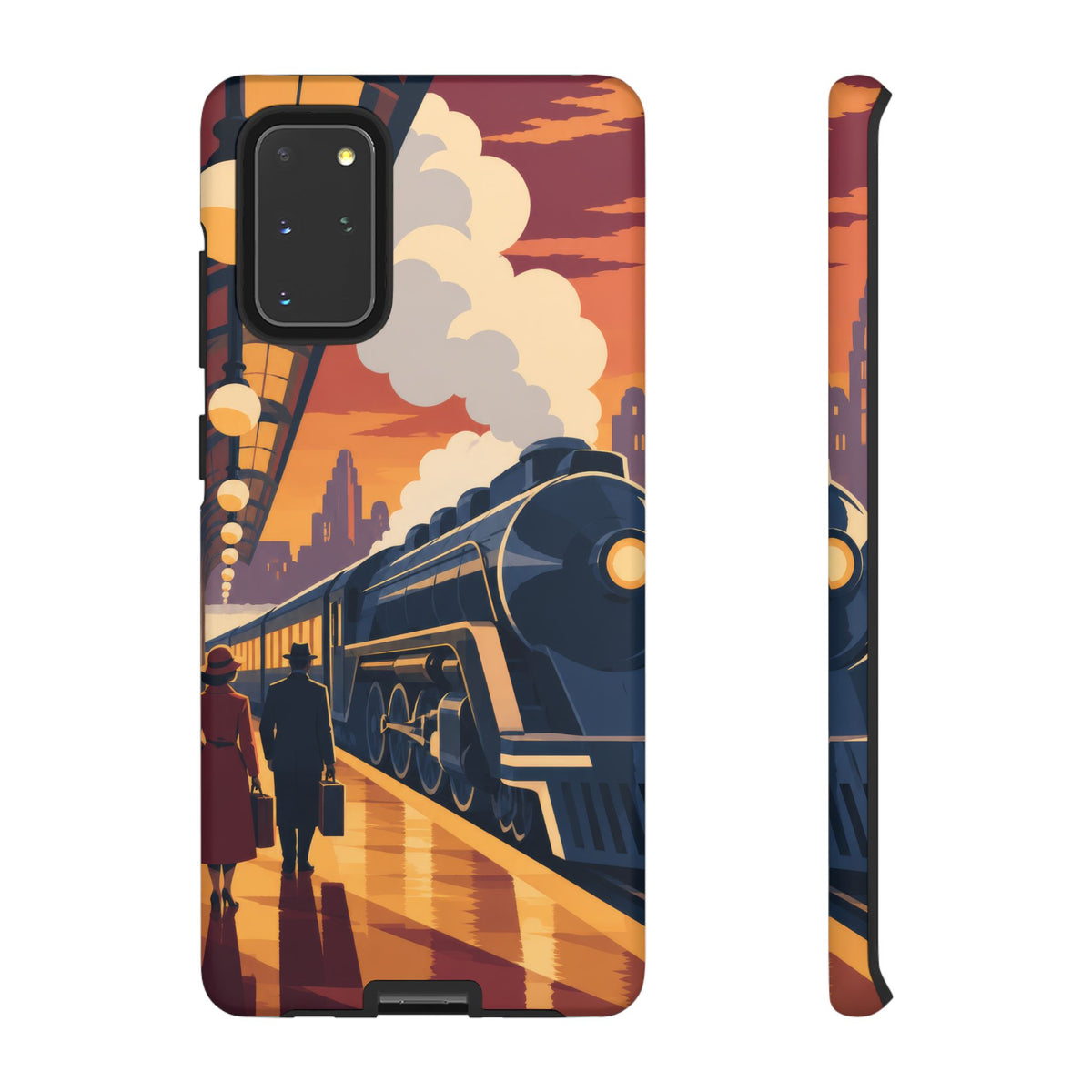 Travel by Train — Night Departure Samsung Galaxy Tough Case | train travel