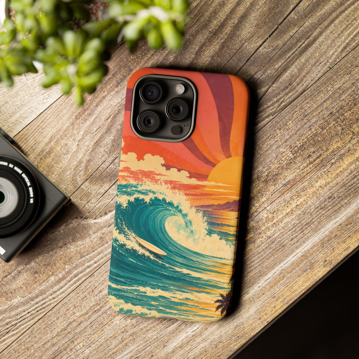 Pacific Daydream iPhone Tough Case | vintage surf
