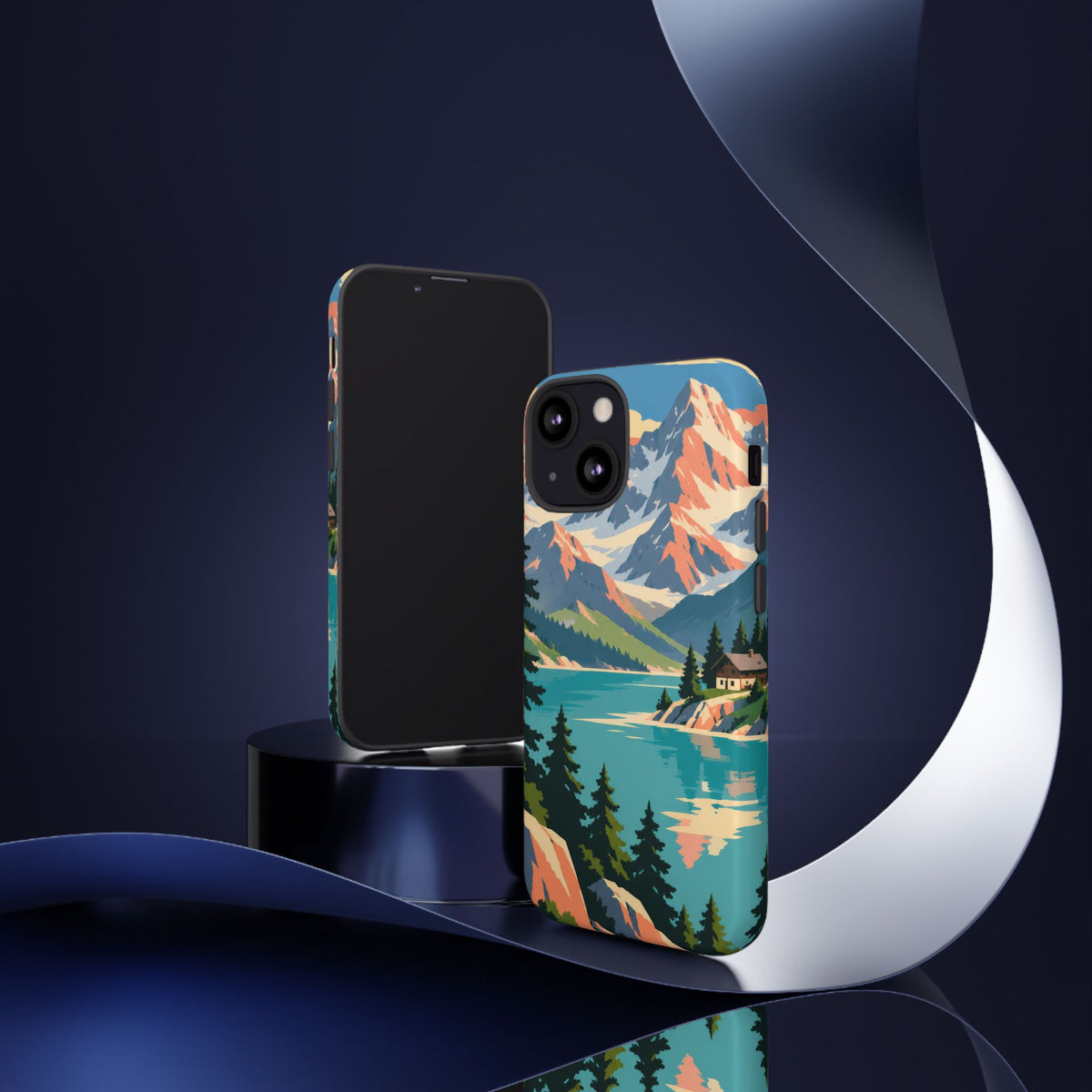 Switzerland — Alpine Lake iPhone Tough Case