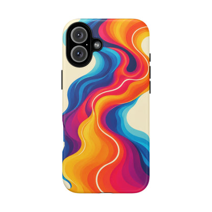 Electric Tide iPhone Tough Case | psychedelic wave
