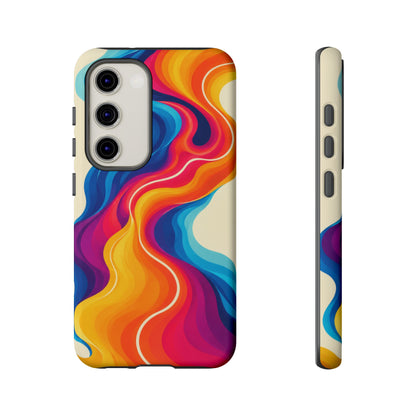 Electric Tide Samsung Galaxy Tough Case | psychedelic wave