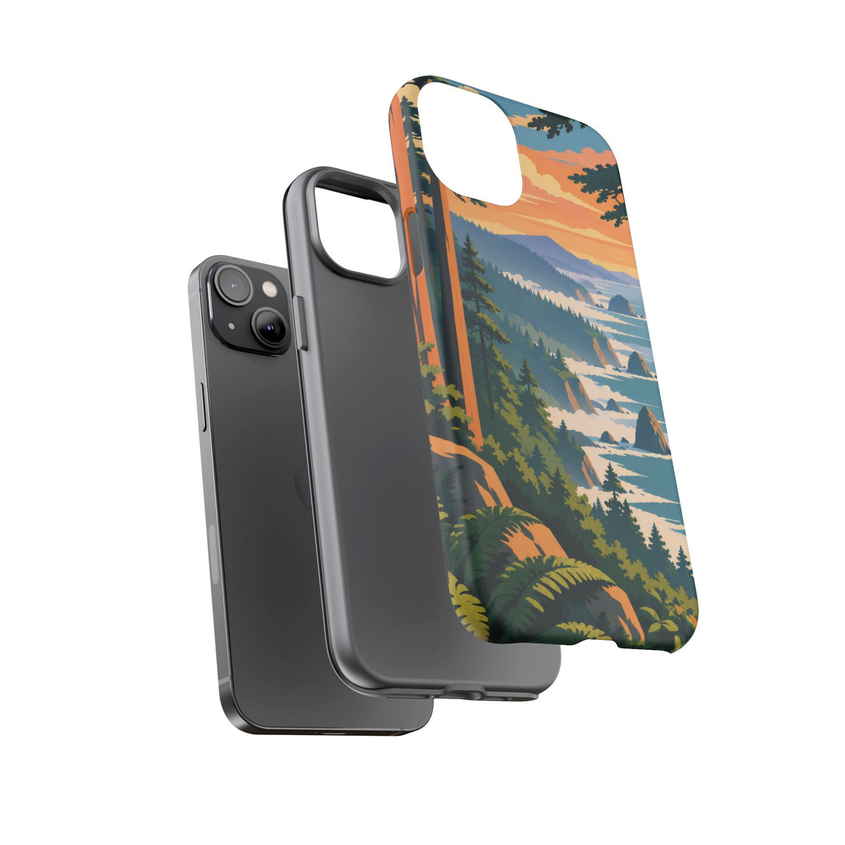 Redwoods — Coastal Giants iPhone Tough Case
