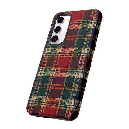 Highland Holiday Samsung Galaxy Tough Case | christmas plaid