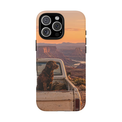 Desert Tailgate Companion iPhone Tough Case | labrador