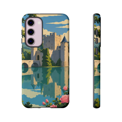 English Castle — Moat and Roses Samsung Galaxy Tough Case
