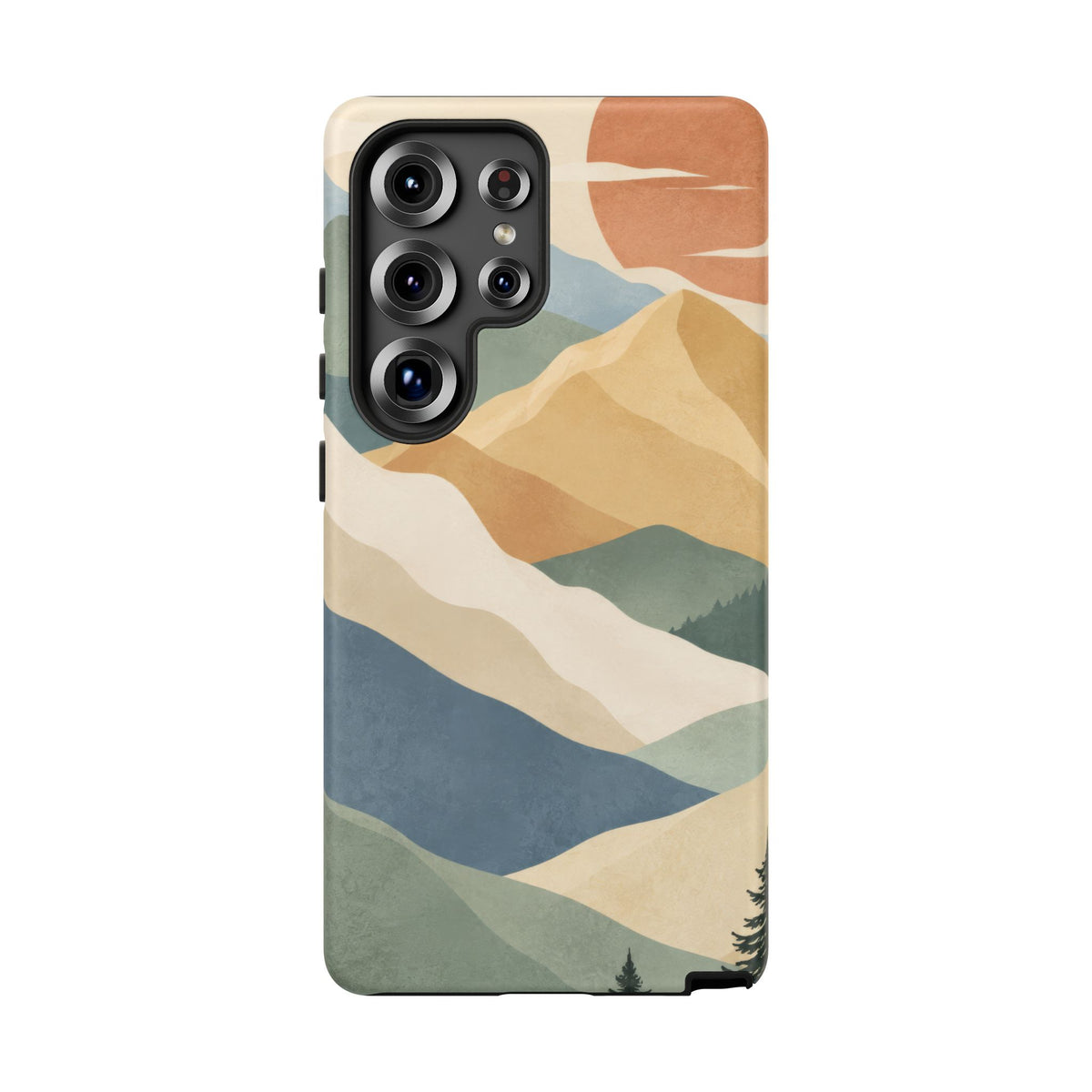 Sage Summit Samsung Galaxy Tough Case | abstract mountains