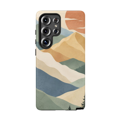 Sage Summit Samsung Galaxy Tough Case | abstract mountains
