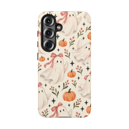 Blush Boo Social Samsung Galaxy Tough Case | cute ghost