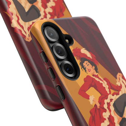 Moulin Rouge Dancer — Crimson Cabaret Samsung Galaxy Tough Case | cabaret dancer