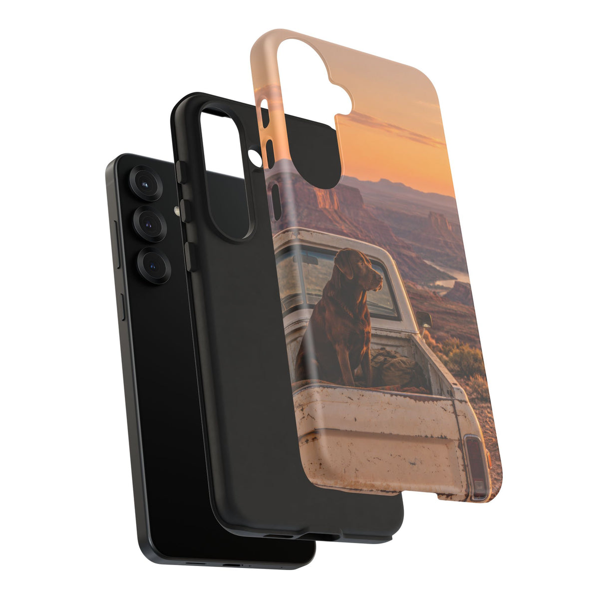 Desert Tailgate Companion Samsung Galaxy Tough Case | labrador