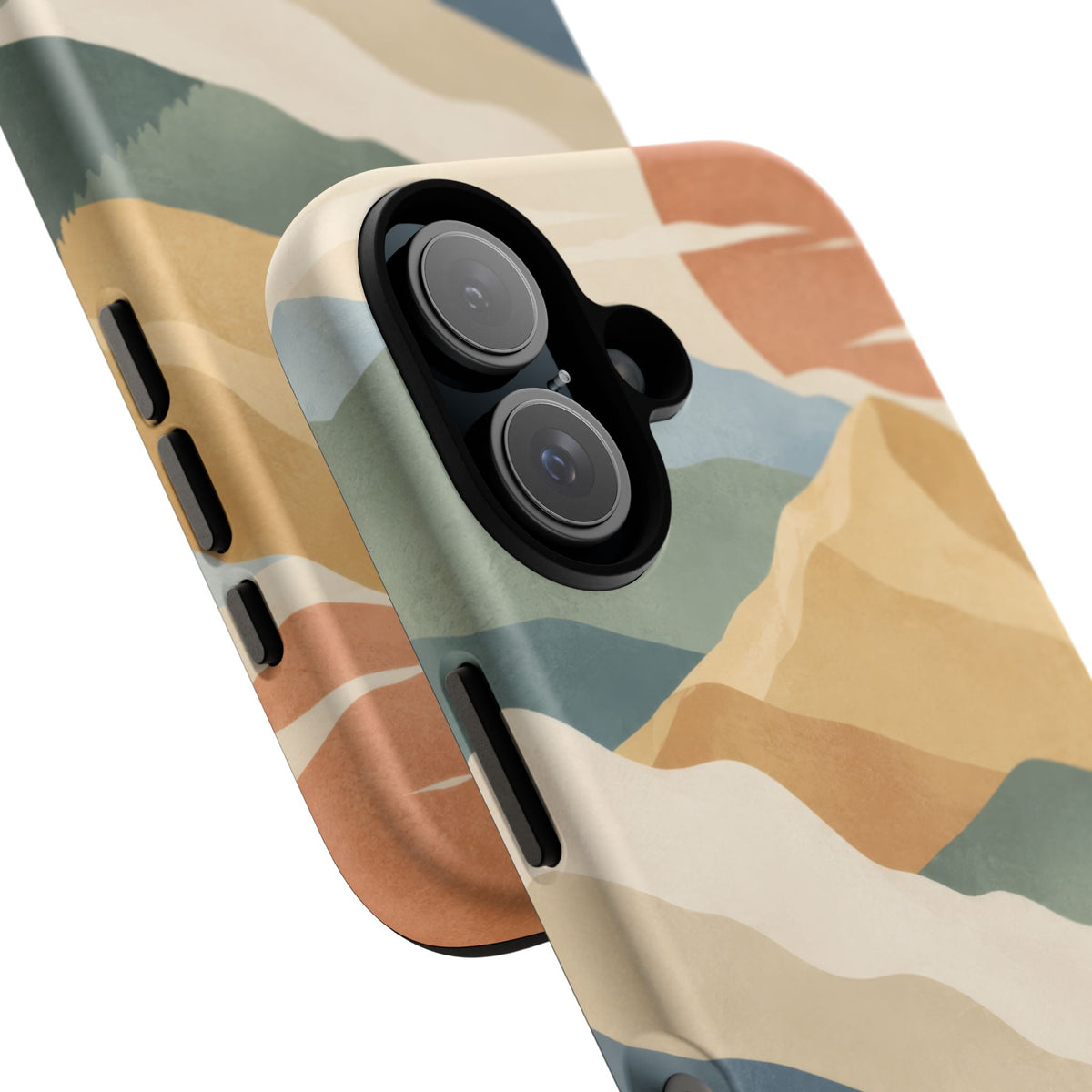 Sage Summit iPhone Tough Case | abstract mountains