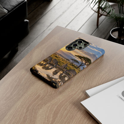 Zebra Water Mirror Samsung Galaxy Tough Case | zebra safari