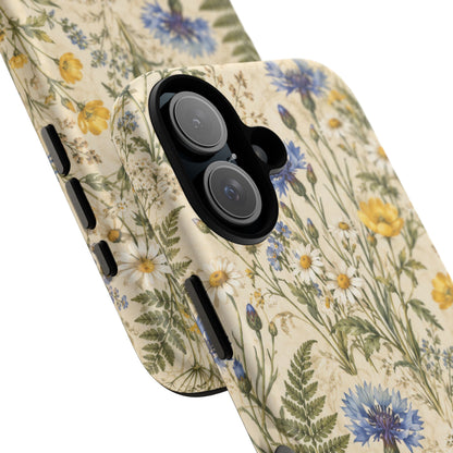 Meadow Archive iPhone Tough Case | wildflowers