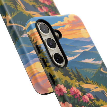 Blue Ridge Parkway — Ridgeway Bloom Samsung Galaxy Tough Case