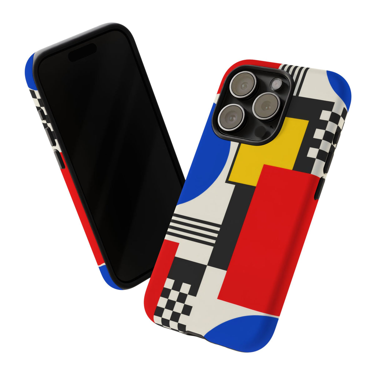 Primary Frequency iPhone Tough Case | Primary Color Geometry