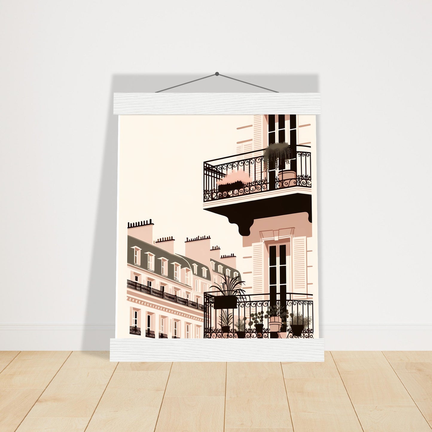 Wall Art - Balcony Bliss in Paris
