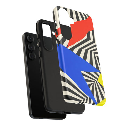 Broken Signal Samsung Galaxy Tough Case | Optical Stripe Art