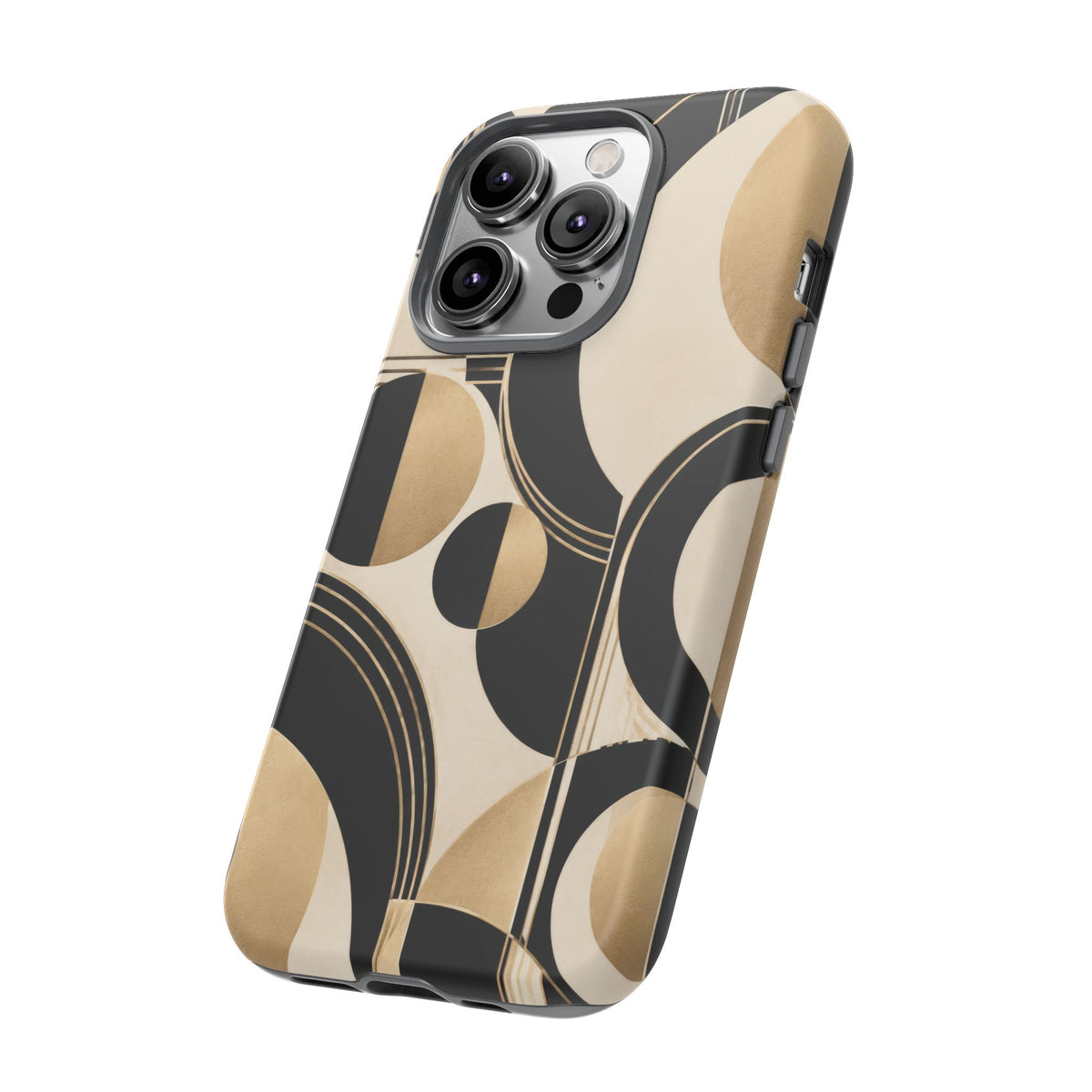 Pearl Orbit iPhone Tough Case | art deco