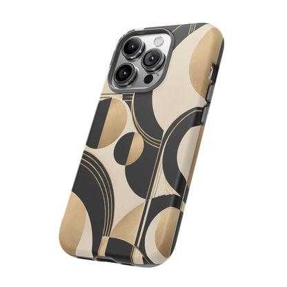 Pearl Orbit iPhone Tough Case | art deco