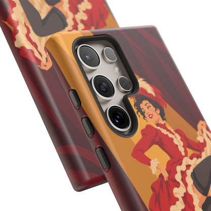 Moulin Rouge Dancer — Crimson Cabaret Samsung Galaxy Tough Case | cabaret dancer