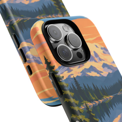 Mount Rainier — Mirror Dawn iPhone Tough Case