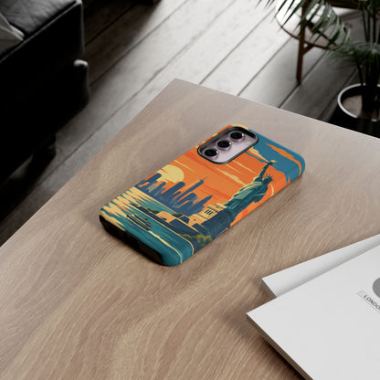 New York City — Harbor Liberty Samsung Galaxy Tough Case