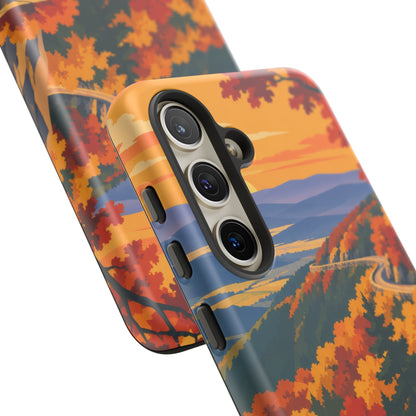 Skyline Drive — Overlook Gold Samsung Galaxy Tough Case
