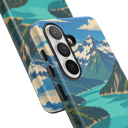 Cascades — Diablo Blue Samsung Galaxy Tough Case