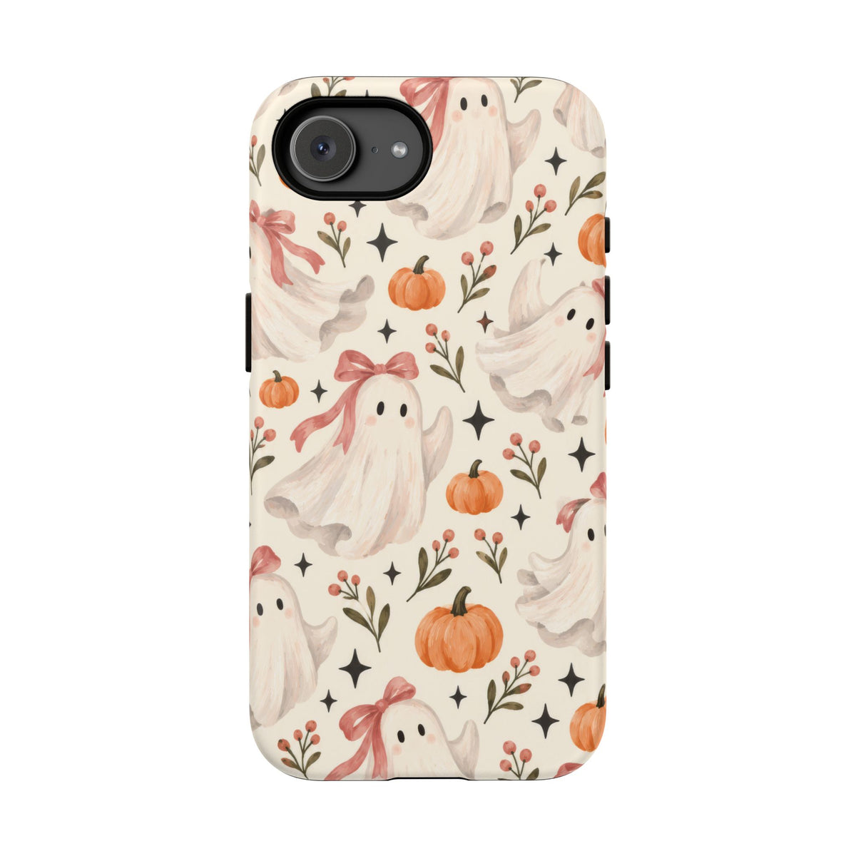 Blush Boo Social iPhone Tough Case | cute ghost