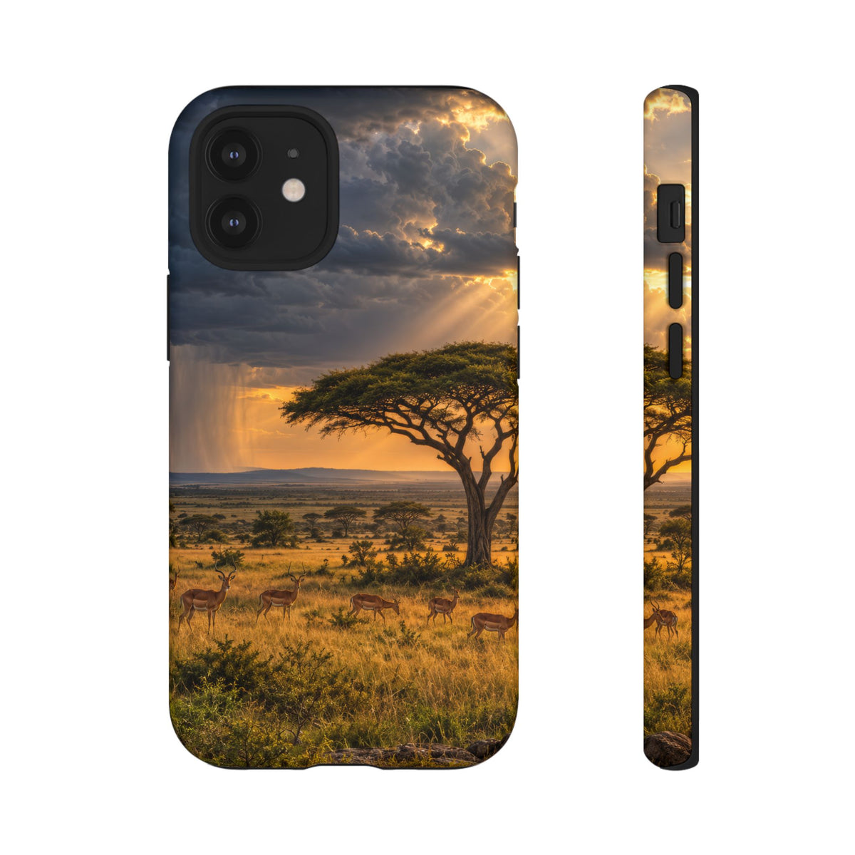 Stormlight on the Mara iPhone Tough Case | african storm