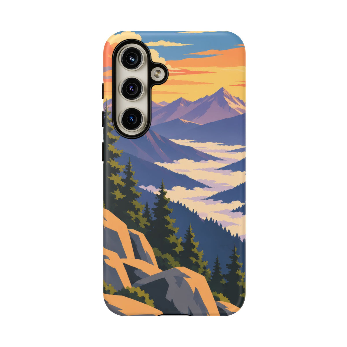 Misty Mountains — Amethyst Pass Samsung Galaxy Tough Case