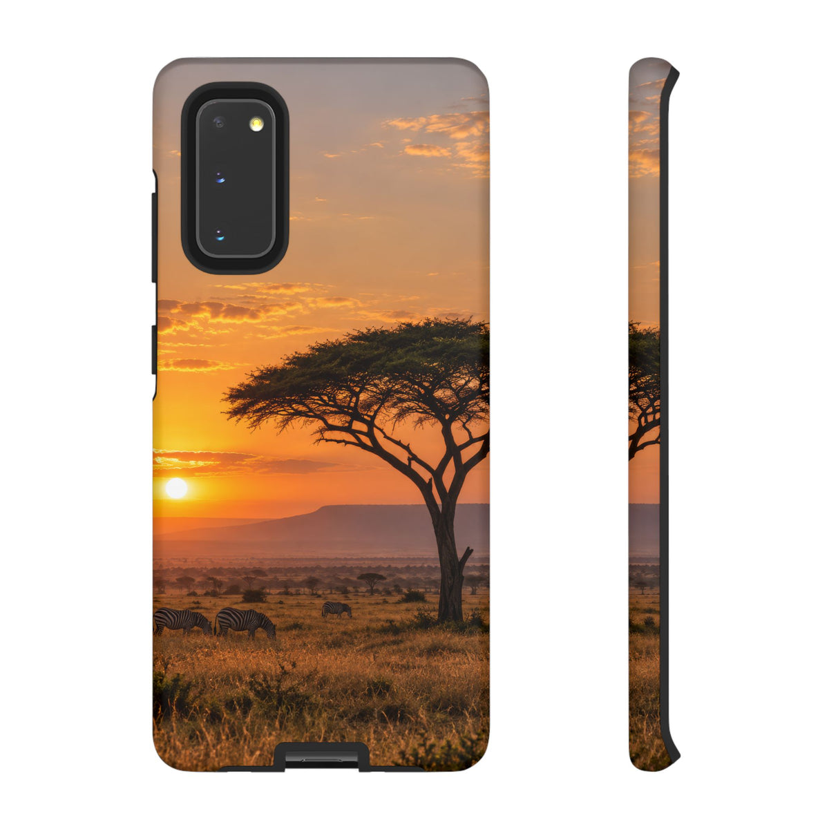 Amber Acacia Samsung Galaxy Tough Case | african sunset