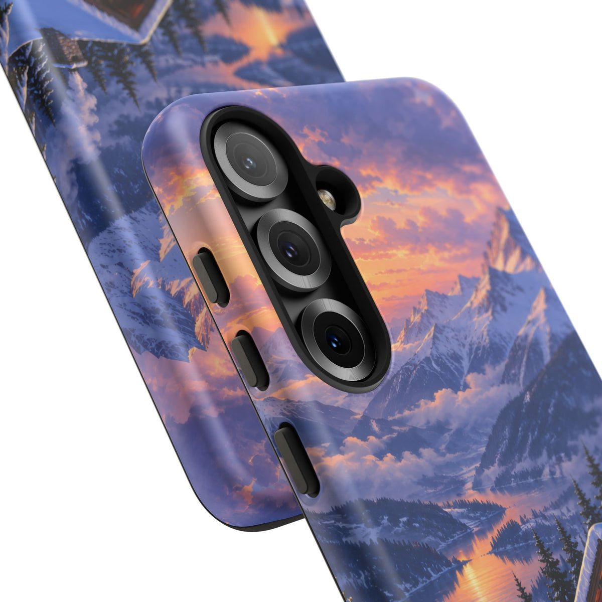 Alpine Hearth Samsung Galaxy Tough Case | winter cabin