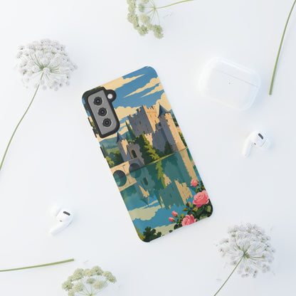 English Castle — Moat and Roses Samsung Galaxy Tough Case
