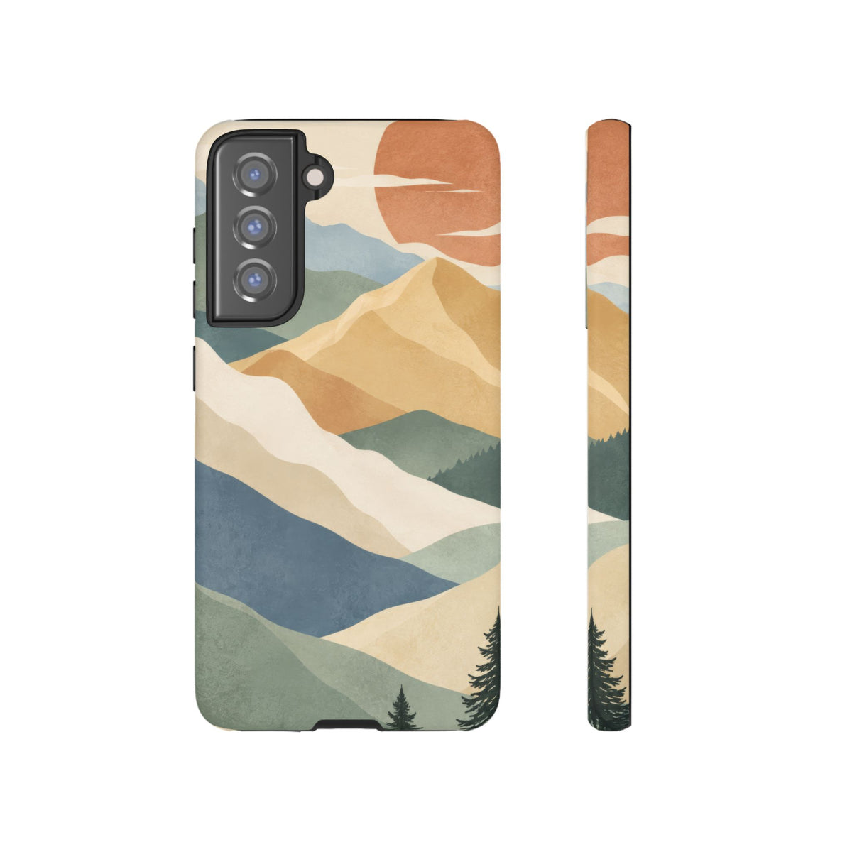 Sage Summit Samsung Galaxy Tough Case | abstract mountains