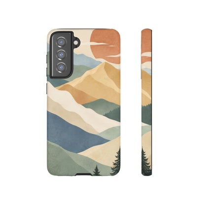 Sage Summit Samsung Galaxy Tough Case | abstract mountains