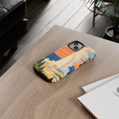 Yellowstone — Geyser Dawn iPhone Tough Case