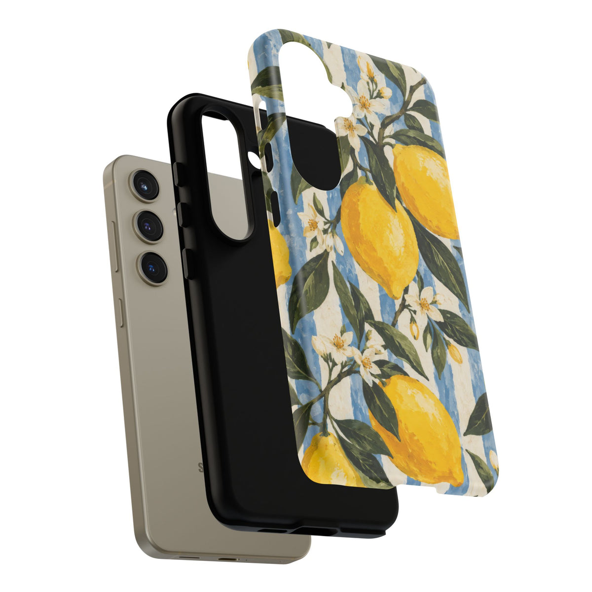 Riviera Lemons Samsung Galaxy Tough Case | lemon print