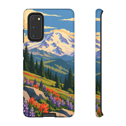 Mount Rainier — Meadow Radiance Samsung Galaxy Tough Case