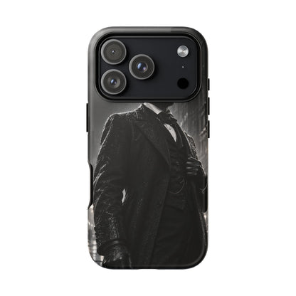 Abe after Midnight iPhone Tough Case | noir lincoln