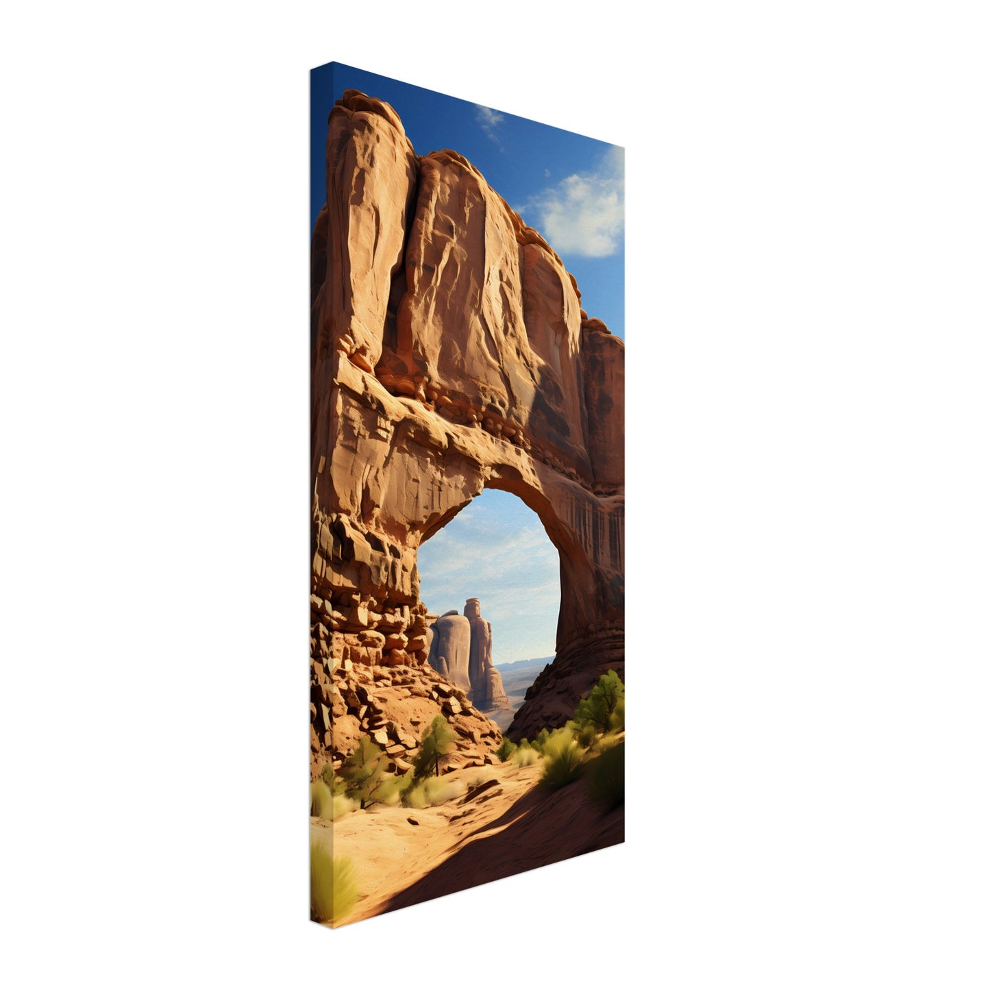 Canvas Wall Art - Majestic Desert Archway
